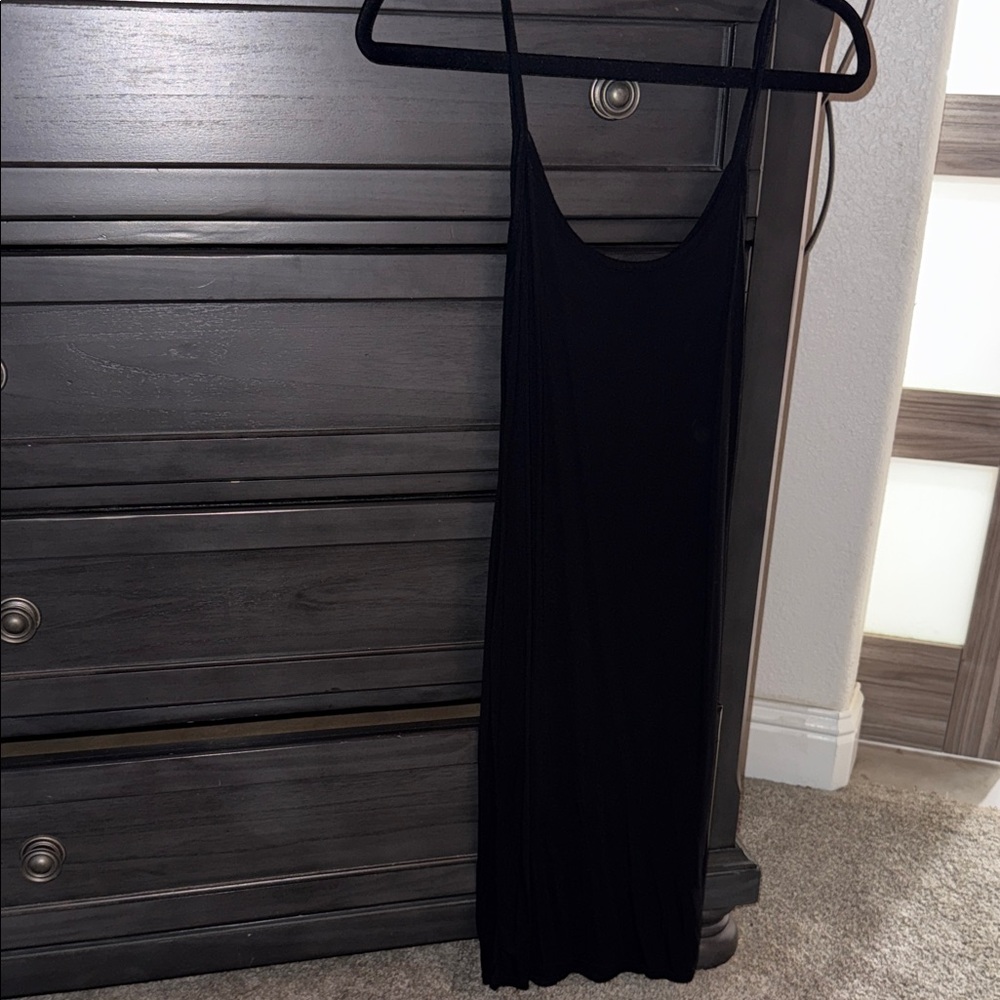 Missguided Elegant Black Maxi Dress